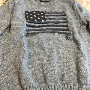 Polo by Ralph Lauren Children North American Flag Knit Sweater